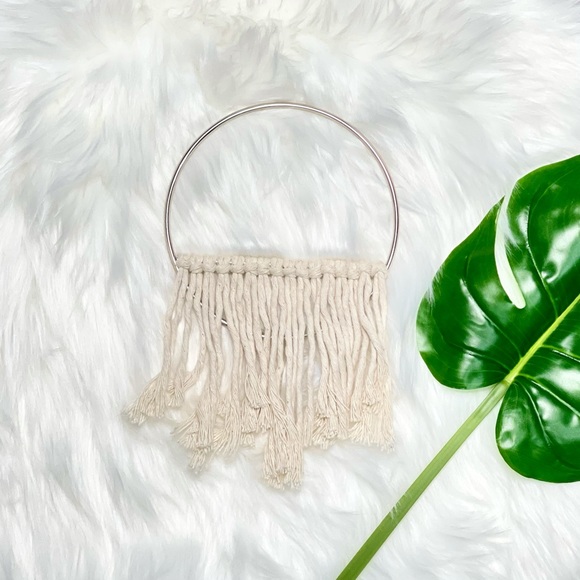 SOLD Bohemian Fiber Art - Picture 3 of 4